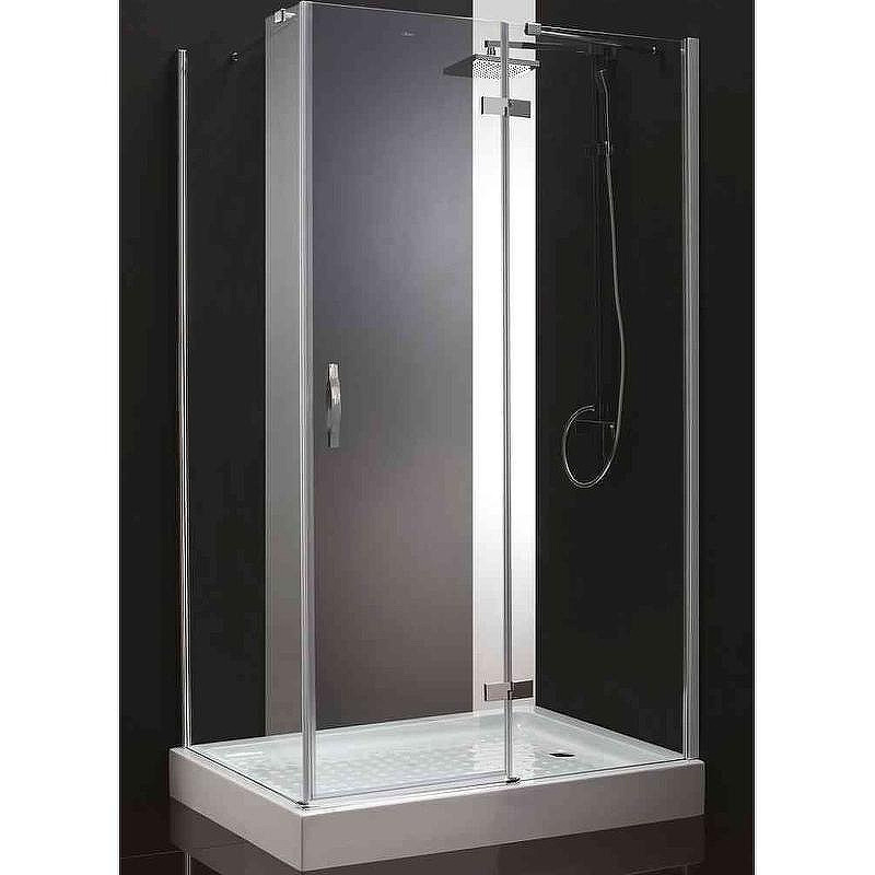 Душевой уголок Cezares Bergamo 100x80 R BERGAMO-W-AH-1-100/80-C-Cr-R
