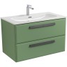 Тумба под раковину Cezares Eco-Cer-N 80 ECO-CER-N-800-2C-SO-PS-P подвесная