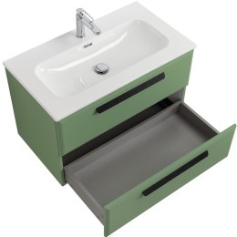 Тумба под раковину Cezares Eco-Cer-N 80 ECO-CER-N-800-2C-SO-PS-P подвесная