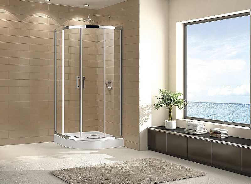 Душевой уголок Cezares Eco 90x90 ECO-O-R-2-90-C-Cr
