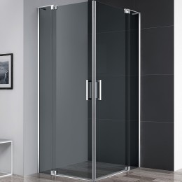 Душевой уголок Cezares Slider 80x80 SLIDER-A-2-70/80-GRIGIO-Cr