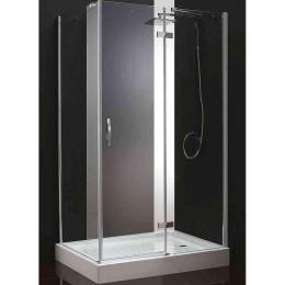 Душевой уголок Cezares Bergamo 120x80 R BERGAMO-W-AH-1-120/80-C-Cr-R