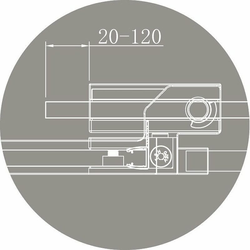 Душевая дверь Cezares Slider 80 SLIDER-B-1-70/80-BR-Cr