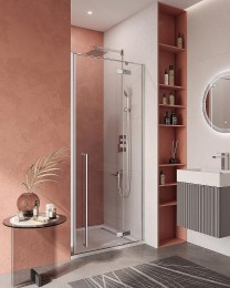 Душевая дверь Cezares Liner 90 R LINER-B-12-90-C-Cr-R