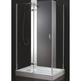 Душевой уголок Cezares Bergamo 90x80 L BERGAMO-W-AH-1-90/80-C-Cr-L