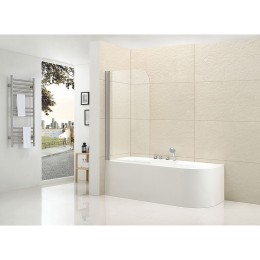 Шторка на ванну Cezares Eco 80 ECO-O-V-1-80/140-C-Cr