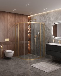Душевой уголок Cezares Molveno 120x120 MOLVENO-R-11-90+30-C-BORO-IV