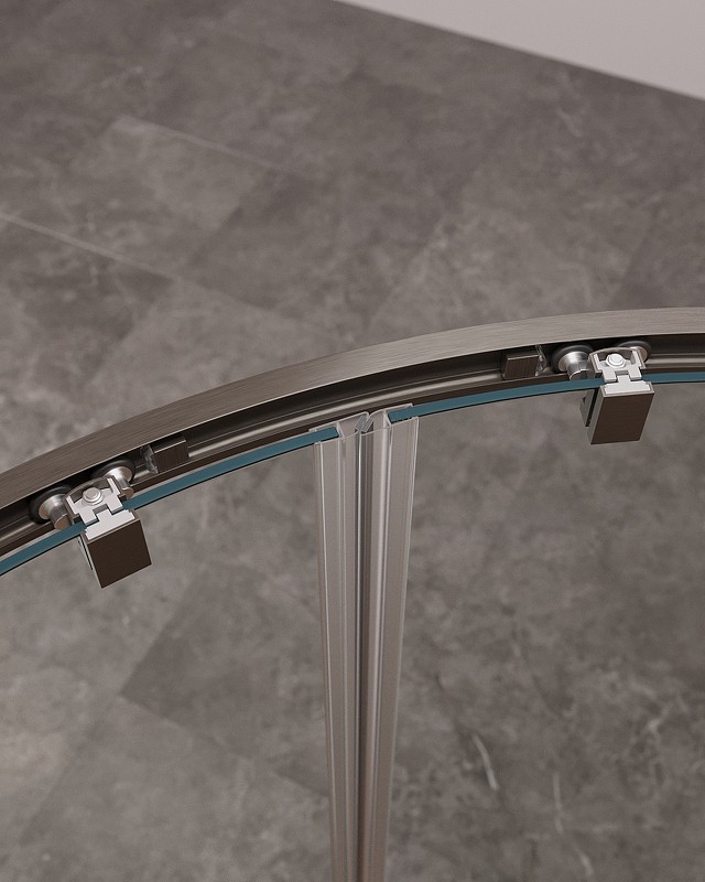 Душевой уголок Cezares Molveno 110x110 MOLVENO-R-22-90+20-C-GM-IV