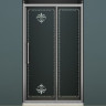Душевая дверь Cezares Retro 110 RETRO-BF-1-110-PP-Cr