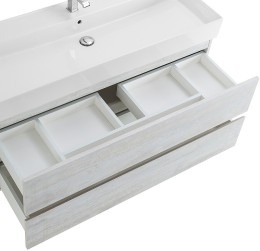 Тумба под раковину Cezares Molveno 46 120 MOLVENO 46-120-2C-SO-LB подвесная