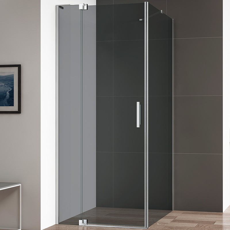 Душевой уголок Cezares Slider 80x100 SLIDER-AH-1-100-70/80-GRIGIO-Cr