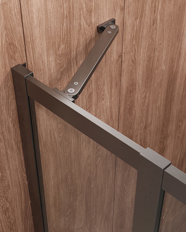 Душевой уголок Cezares Molveno 120x120 MOLVENO-R-22-90+30-C-GM-IV