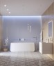 Акриловая ванна Cezares Lux 170х82 CZR-LUX-CENTRAL-170-82-58-MATT