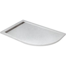 Душевой поддон из искусственного камня Cezares Tray AS 100x80 L TRAY-AS-RH-100/80-30-W-L