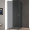 Душевой уголок Cezares Slider 90x100 SLIDER-AH-1-100-80/90-GRIGIO-Cr
