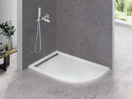 Душевой поддон из искусственного камня Cezares Tray AS 120x80 L TRAY-AS-RH-120/80-30-W-L