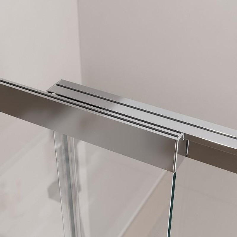Шторка на ванну Cezares Slider 100 SLIDER-FIX-VF-11-100/150-C-Cr