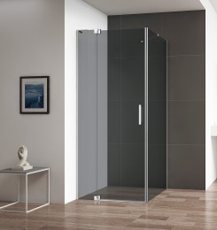 Душевой уголок Cezares Slider 100x80 SLIDER-AH-1-80-90/100-GRIGIO-Cr