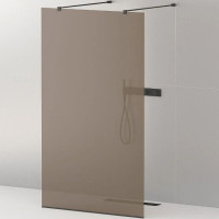 Душевая перегородка Cezares Liberta 120 LIBERTA-L-2-120-120-BR-NERO