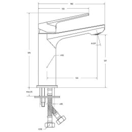 Смеситель для раковины Cezares Comfort COMFORT-LS-01-W0