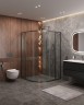 Душевой уголок Cezares Molveno 120x120 MOLVENO-R-11-90+30-C-GM-IV