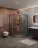 Душевой уголок Cezares Molveno 120x120 MOLVENO-R-11-90+30-C-GM-IV