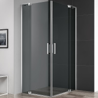 Душевой уголок Cezares Slider 100x100 SLIDER-A-2-90/100-GRIGIO-Cr