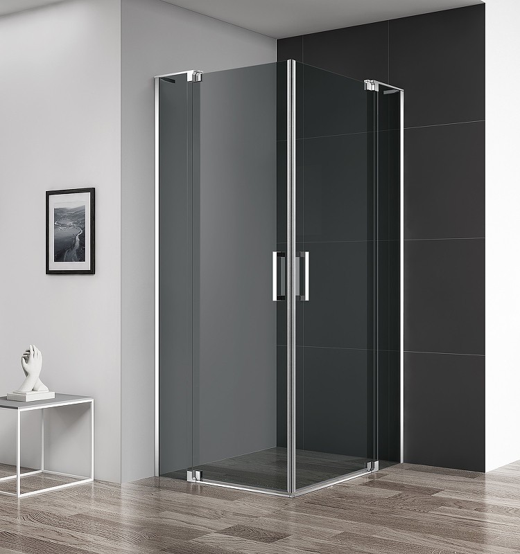 Душевой уголок Cezares Slider 100x100 SLIDER-A-2-90/100-GRIGIO-Cr