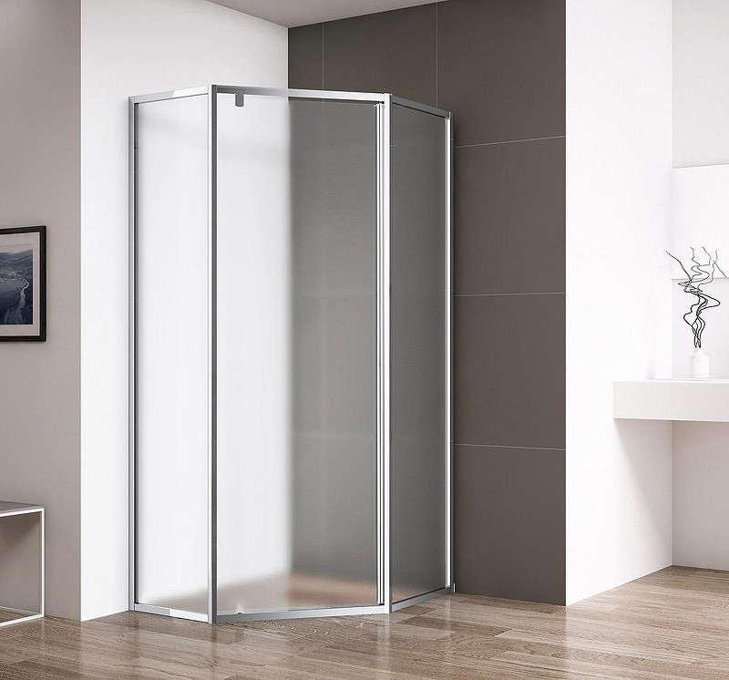 Душевой уголок Cezares Eco 90х90 ECO-O-P-1-90-P-Cr