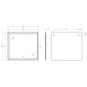 Зеркало Cezares Interni 100 CZR-SPC-INT-1000-900-LED-TCH-WARM-BORO с подсветкой