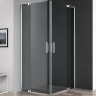 Душевой уголок Cezares Slider 100x80 SLIDER-AH-2-70/80-90/100-GRIGIO-Cr
