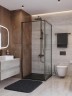 Душевой уголок Cezares Lux 80x80 LUX-A-FS-1-80-C-GM