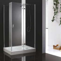 Душевой уголок Cezares Bergamo 90x100 R BERGAMO-W-AH-1-90/100-C-Cr-R