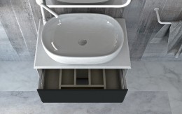 Тумба под раковину Cezares Bellagio 70 54715 подвесная