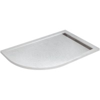 Душевой поддон из искусственного камня Cezares Tray AS 120x80 R TRAY-AS-RH-120/80-30-W-R