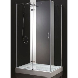 Душевой уголок Cezares Bergamo 90x100 L BERGAMO-W-AH-1-90/100-C-Cr-L