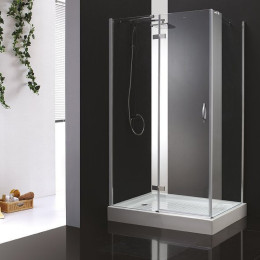 Душевой уголок Cezares Bergamo 90x100 L BERGAMO-W-AH-1-90/100-C-Cr-L