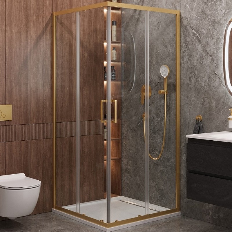 Душевой уголок Cezares Molveno 100x100 MOLVENO-A-2-100-C-BORO-IV