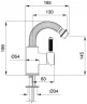 Смеситель для биде Cezares Olimp OLIMP-BSM2-02-L