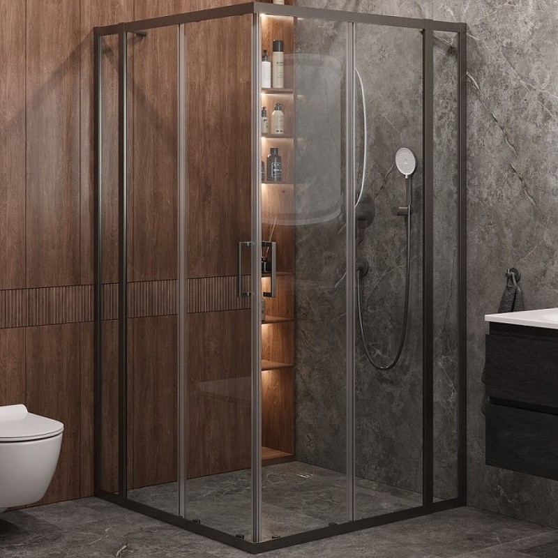 Душевой уголок Cezares Molveno 110x110 MOLVENO-A-22-90+20-C-GM-IV