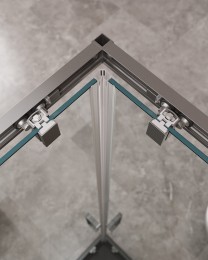 Душевой уголок Cezares Molveno 110x110 MOLVENO-A-22-90+20-C-GM-IV