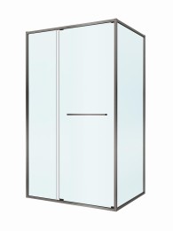 Душевой уголок Cezares Lux 110x80 LUX-AH-FS-11-110/80-C-GM