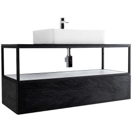 Консоль под раковину Cezares Cadro 120 CADRO-120/46/30-1C-SO-MET-ST