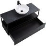 Консоль под раковину Cezares Cadro 120 CADRO-120/46/30-1C-SO-MET-ST