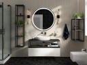 Консоль под раковину Cezares Cadro 120 CADRO-120/46/30-1C-SO-MET-ST