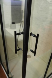 Душевой уголок Cezares Eco 100x100 ECO-O-A-2-100-C-NERO