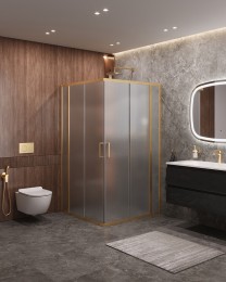 Душевой уголок Cezares Molveno 110x110 MOLVENO-A-22-90+20-P-BORO