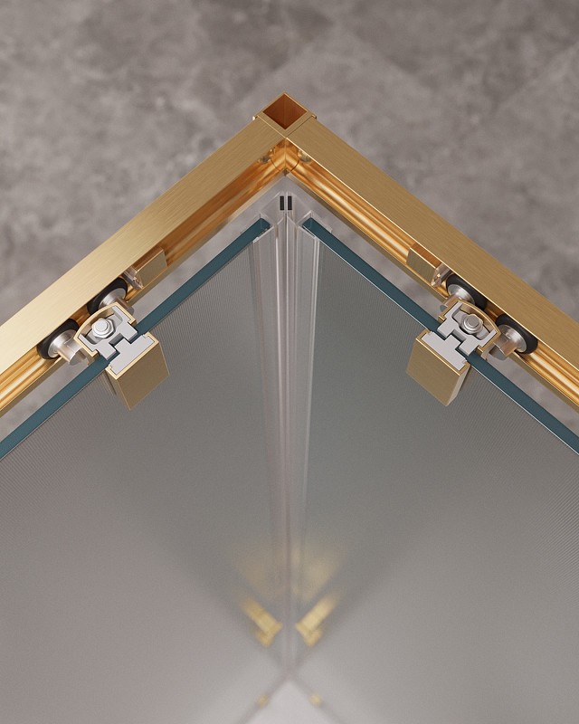 Душевой уголок Cezares Molveno 110x110 MOLVENO-A-22-90+20-P-BORO