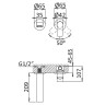 Смеситель для раковины Cezares Nautic NAUTIC-BLI2-BIO
