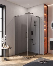 Душевой уголок Cezares Slider 110x80 SLIDER-AH-2-70/80-100/110-GRIGIO-GM